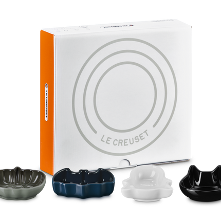 Set de 4 mini pratos Halloween em cerâmica