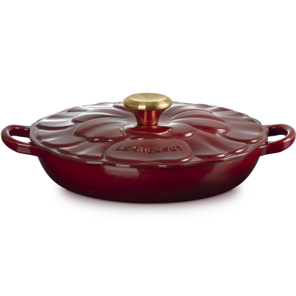 Caçarola Baixa Pétala de Ferro Fundido