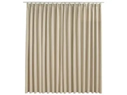 Cortina VIDAXL Beige Fabric (290x245 cm)