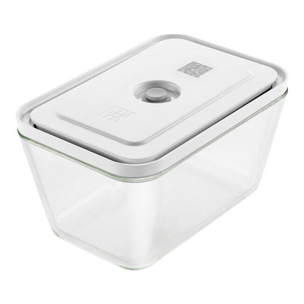Conjunto inicial a vácuo, sortido / Vidro, tamanho L/Recipiente, tamanho M, 7-pçs, Branco