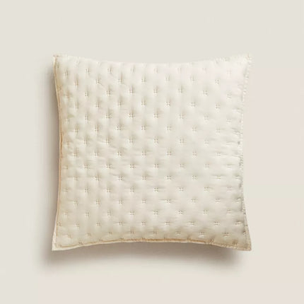 CAPA DE ALMOFADA EDREDÃO ACOLCHOADA PONTOS