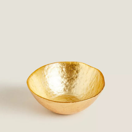 TIGELA VIDRO DOURADO
