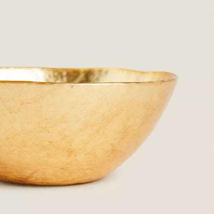 TIGELA VIDRO DOURADO