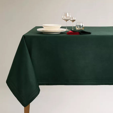 TOALHA DE MESA ALGODÃO REBORDO NATAL