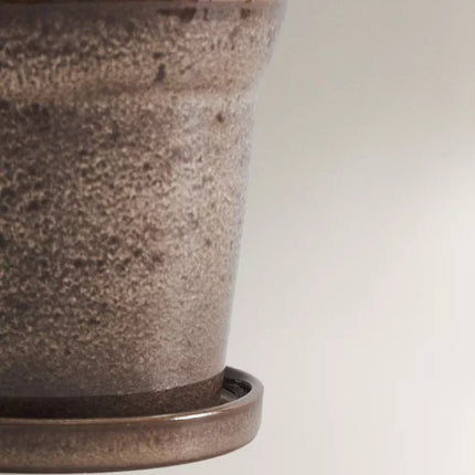 VASO GRÉS PRATO JARDIM
