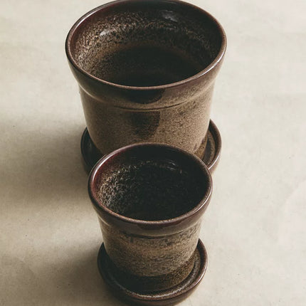 VASO GRÉS PRATO JARDIM