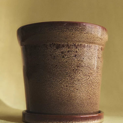 VASO GRÉS PRATO JARDIM