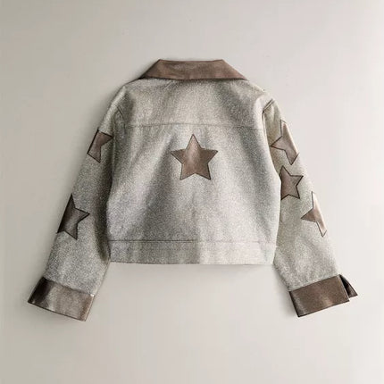 DISFARCE INFANTIL CASACO LAPELAS ROCKSTAR