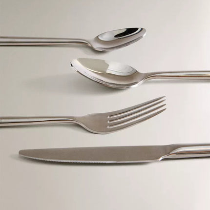 CONJUNTO DE TALHERES 4 PEÇAS AÇO FORJADO
