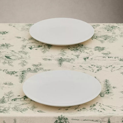 TOALHA MESA ALGODÃO TOILE DE JOUY NATAL