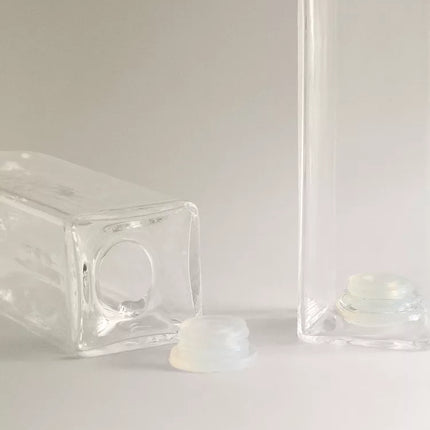 CONJUNTO GALHETAS DE AZEITE BOROSSILICATO MADEIRA