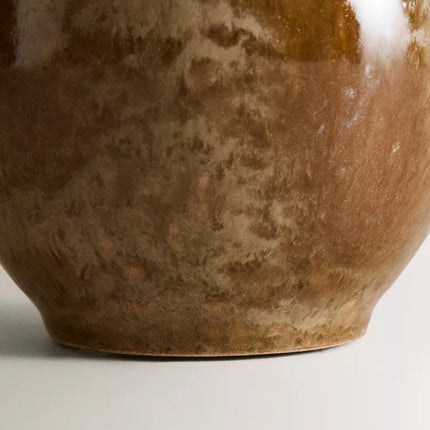 VASO CERÂMICA BASE ARREDONDADA
