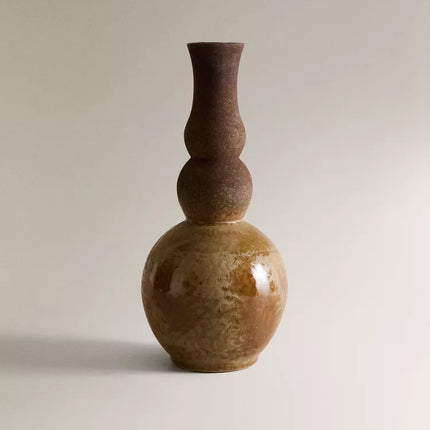 VASO CERÂMICA BASE ARREDONDADA