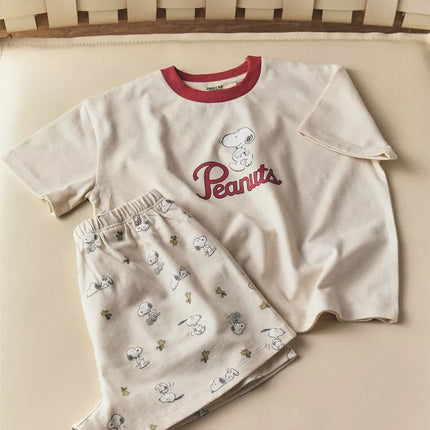CONJUNTO PIJAMA CURTO INFANTIL PEANUTS™