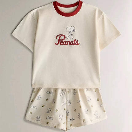 CONJUNTO PIJAMA CURTO INFANTIL PEANUTS™