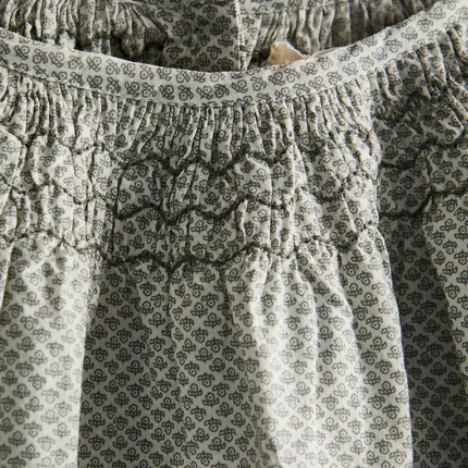 VESTIDO INFANTIL COM MINIFLOR