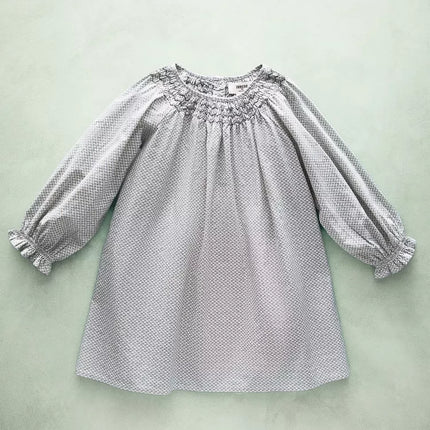 VESTIDO INFANTIL COM MINIFLOR