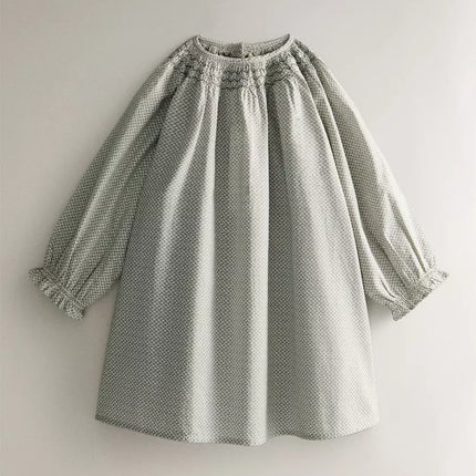 VESTIDO INFANTIL COM MINIFLOR