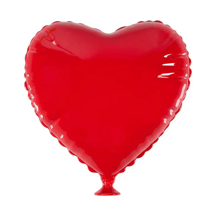 Caixinha com a forma de um balão em forma de coração