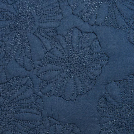CAPA DE ALMOFADA EDREDÃO CONTRASTE RELEVO FLORES