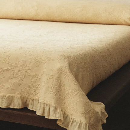 COLCHA JACQUARD FOLHO