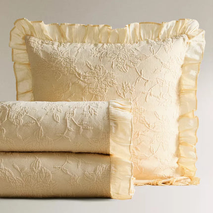 COLCHA JACQUARD FOLHO