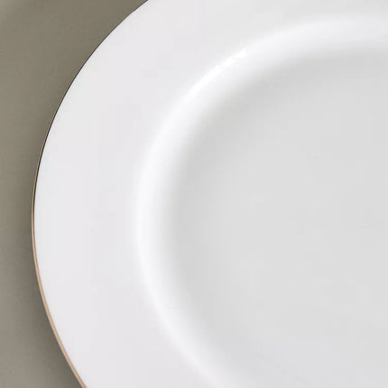 PRATO RASO BONE CHINA FIO