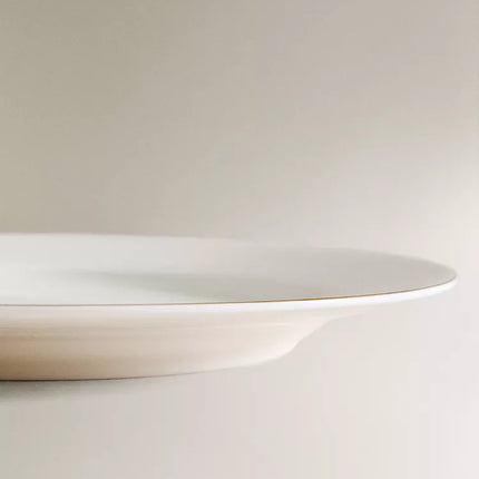 PRATO RASO BONE CHINA FIO