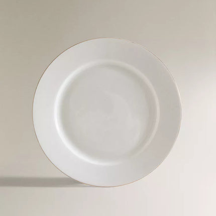 PRATO RASO BONE CHINA FIO