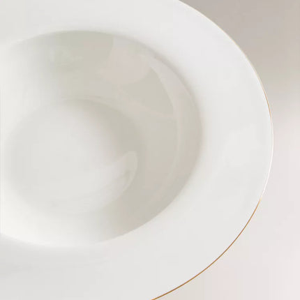 PRATO FUNDO BONE CHINA FIO