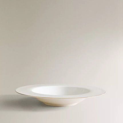 PRATO FUNDO BONE CHINA FIO