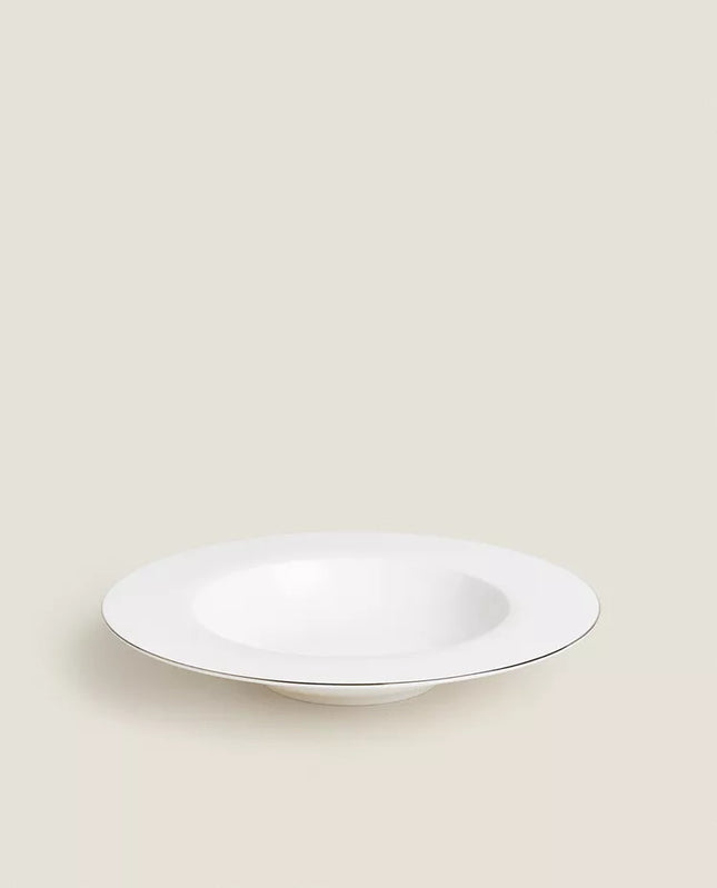 PRATO FUNDO BONE CHINA FIO