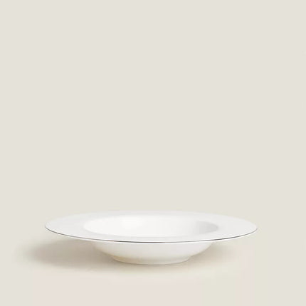 PRATO FUNDO BONE CHINA FIO
