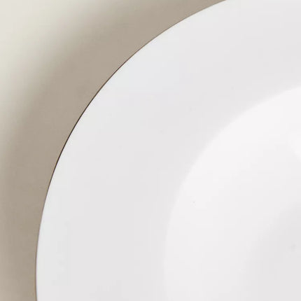 PRATO FUNDO BONE CHINA FIO