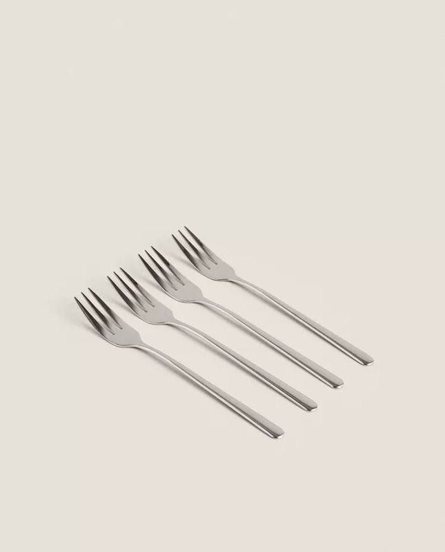 PACK GARFOS DE SOBREMESA AÇO BRILHO (PACK DE 4)