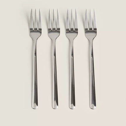 PACK GARFOS DE SOBREMESA AÇO BRILHO (PACK DE 4)