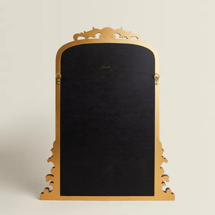 ESPELHO DE PAREDE MADEIRA DOURADO