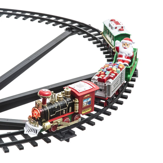 Comboio Luminoso Decorativo Para Árvore De Natal