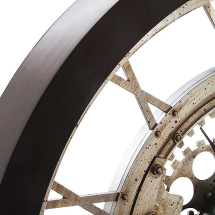 -25% Relógio de parede preto mecanismo VINTAGE 61cm