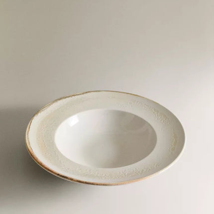 PRATO FUNDO BONE CHINA FIO
