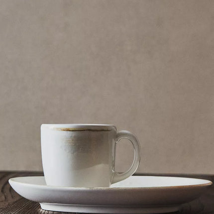 CHÁVENA DE CAFÉ COM PRATO