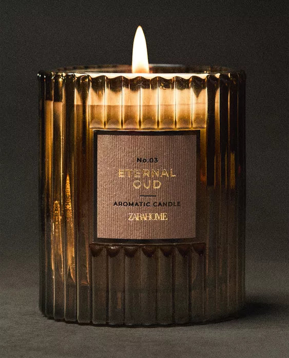 (175 G) VELA AROMÁTICA ETERNAL OUD