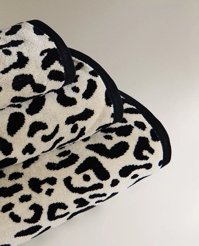 TOALHA DE BANHO VELOUR ANIMAL PRINT