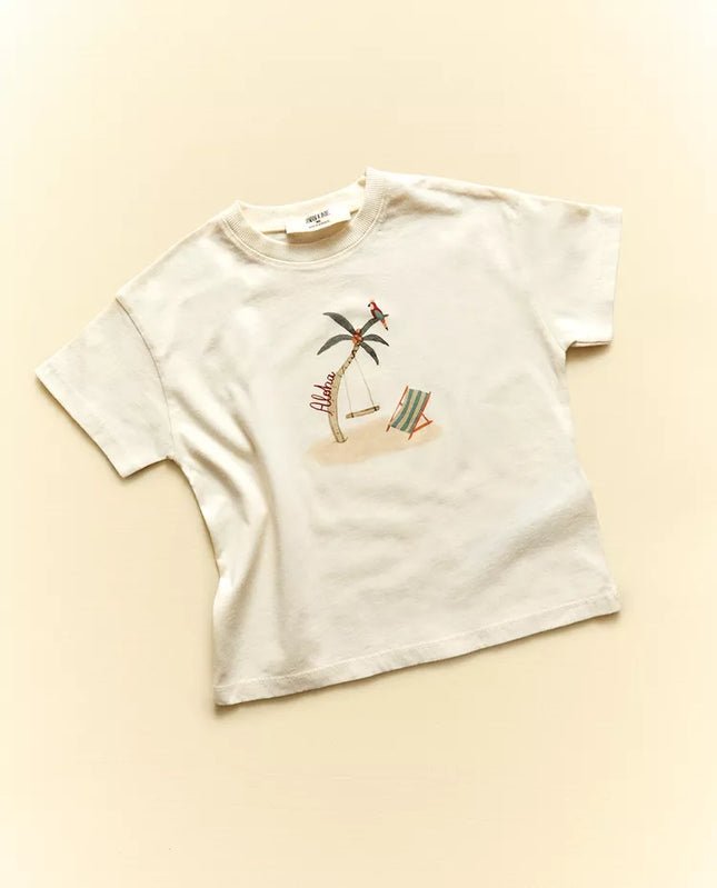 T-SHIRT INFANTIL ALGODÃO PALMEIRA