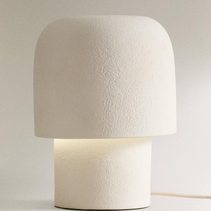 CANDEEIRO DE MESA CERÂMICA COGUMELO
