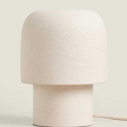 CANDEEIRO DE MESA CERÂMICA COGUMELO