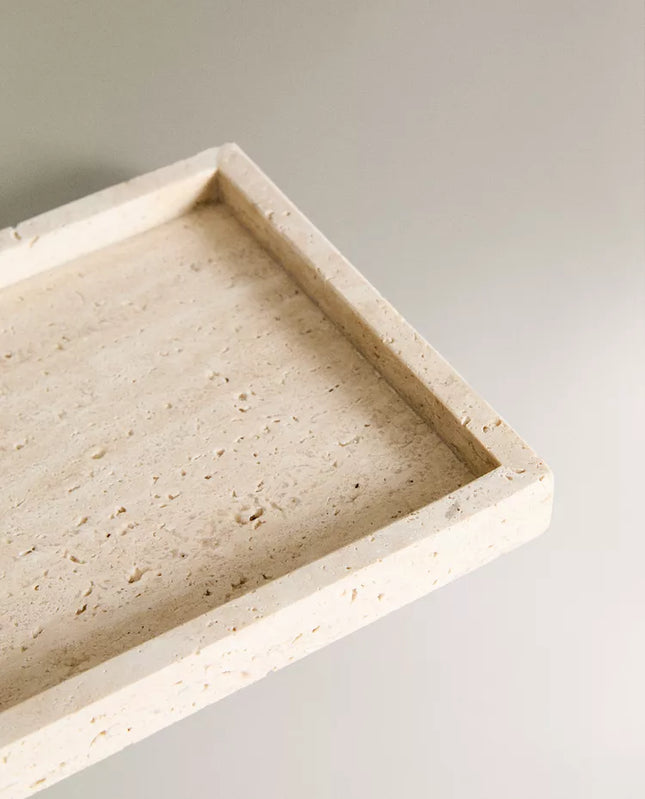 BANDEJA DE BANHO MÁRMORE BEGE