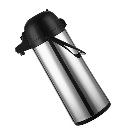 Garrafa Térmica Com Revestimento De Vidro E Exterior Em Aço Inox Para Bebidas Quentes 1,9l Doméstico