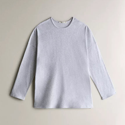T-SHIRT EM ALGODÃO CANELADO