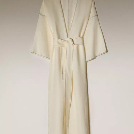 ROBE LINHO PESPONTO
